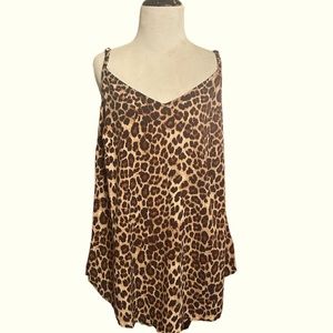 Torrid leopard print cami NWT size 0, Large
